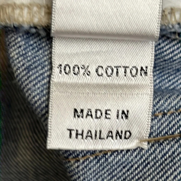 Lovers + Friends Elijah Denim Mini Skirt in Baxter Wash - Size 24 - Picture 9 of 9